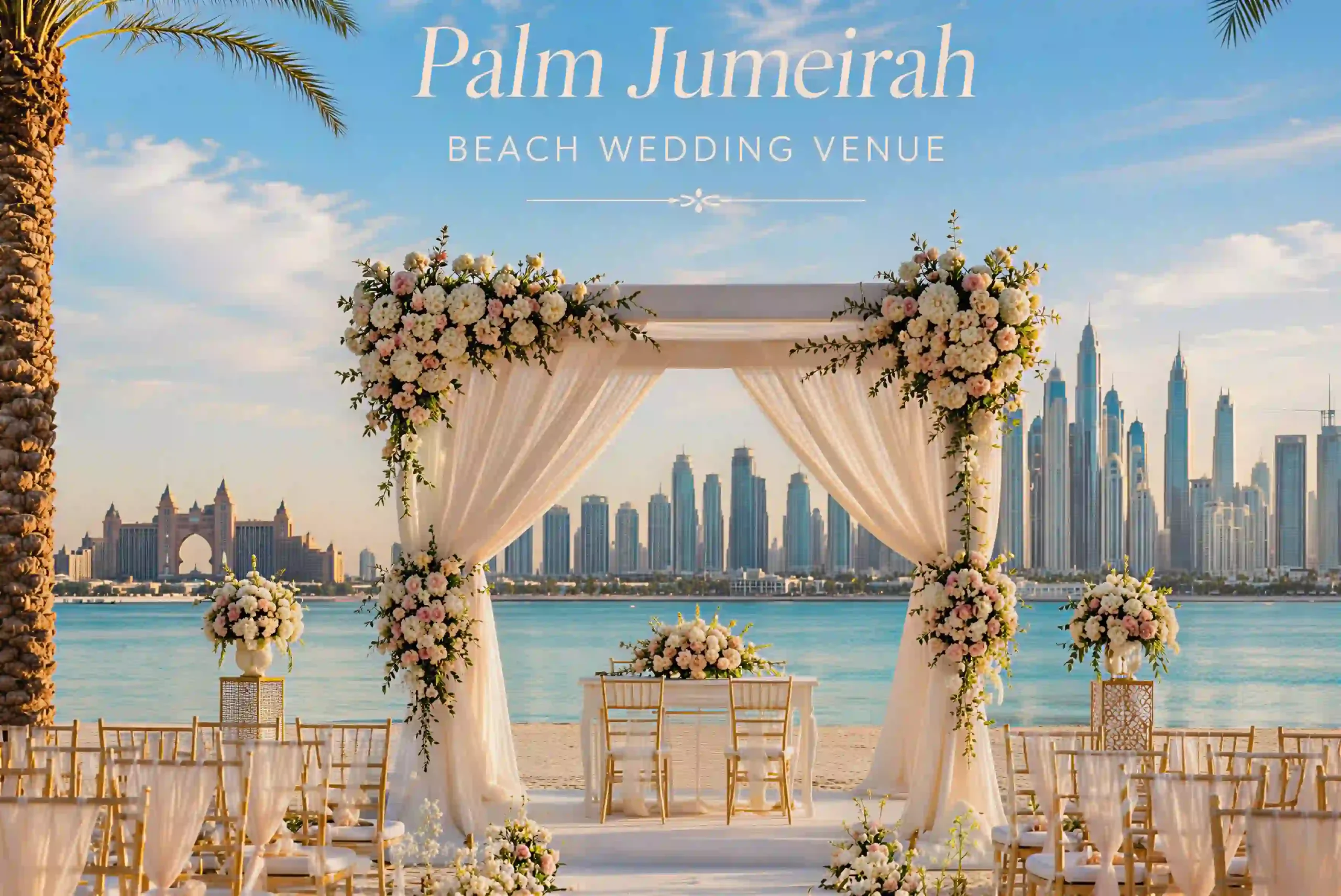 Palm Jumeirah Beach Wedding Venues