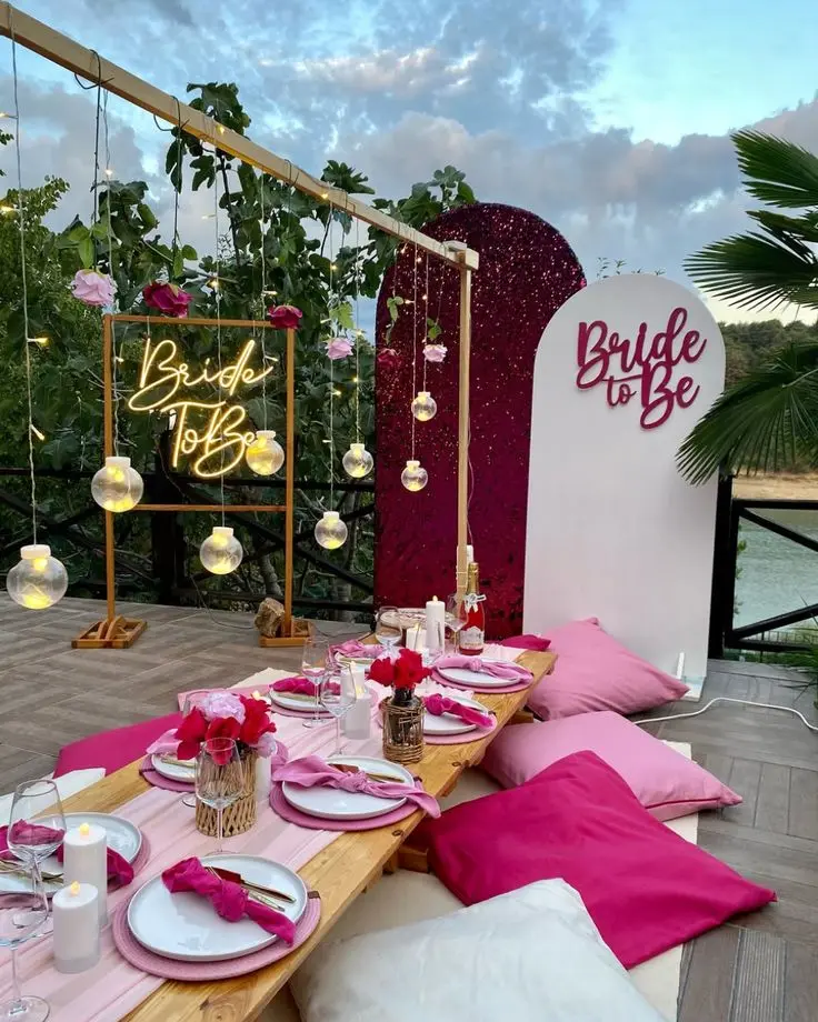 Bride to be decoration by Bachelorette Party Planner