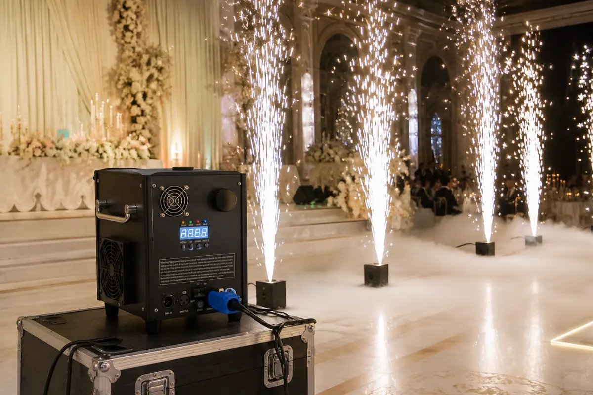 Cold Spark Machines Rental in Dubai