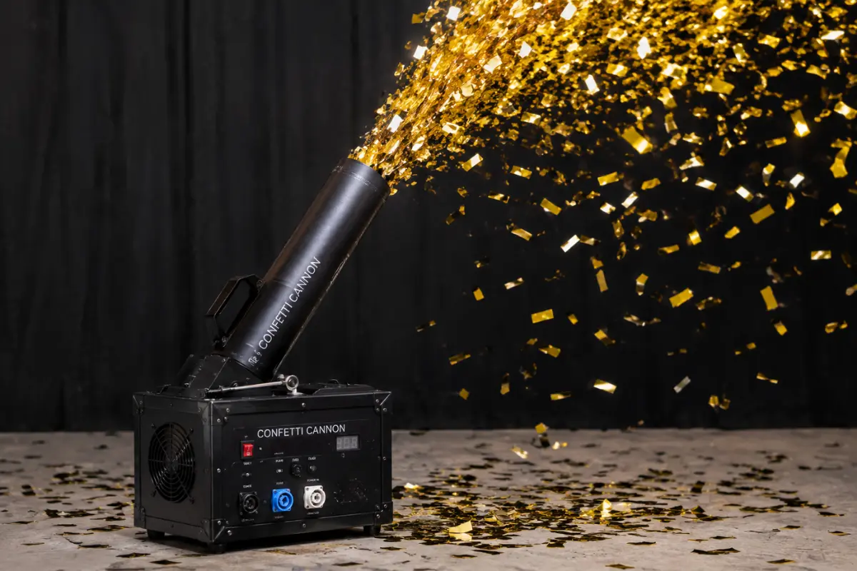 Confetti Cannons Machine Rental